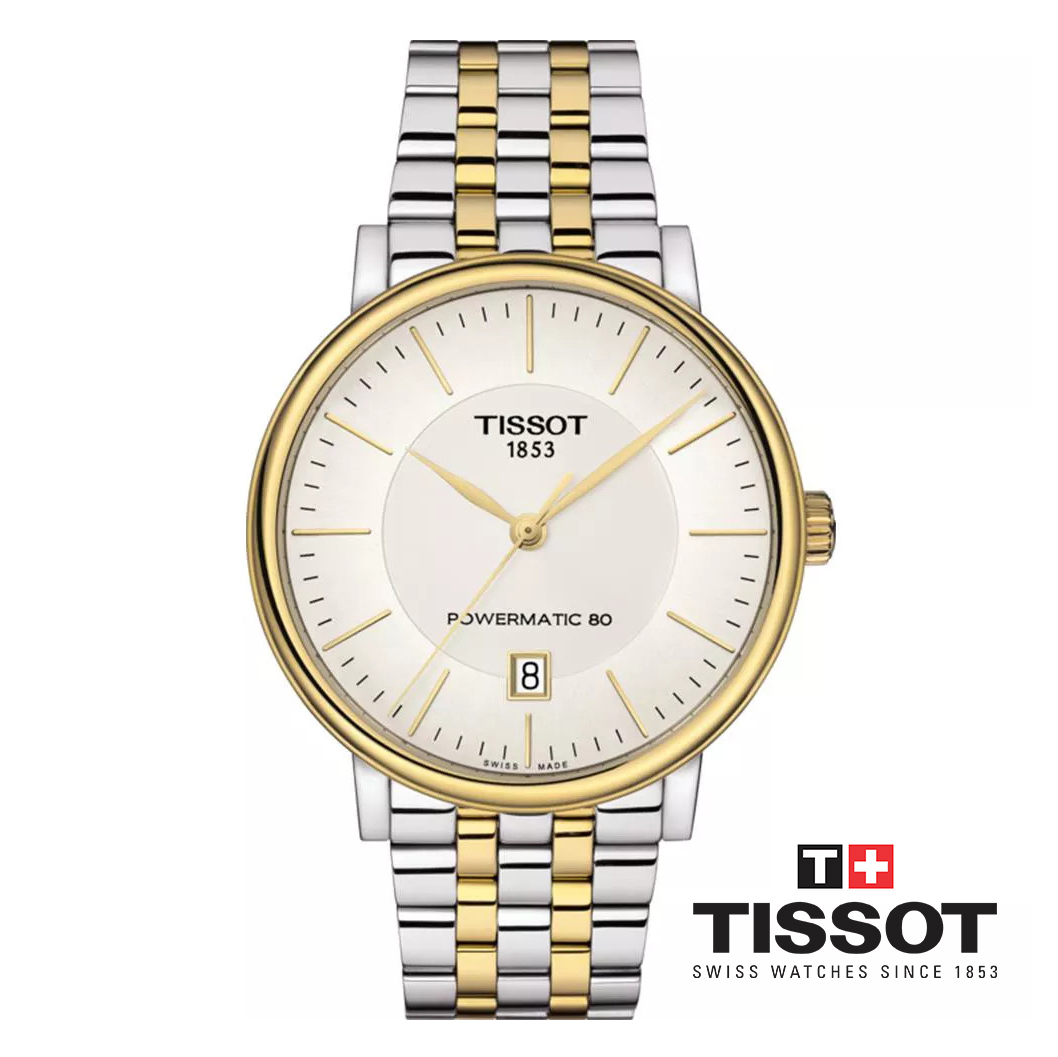 ĐỒNG HỒ NỮ TISSOT CARSON POWERMATIC 80 T122.407.22.031.00 CHÍNH HÃNG